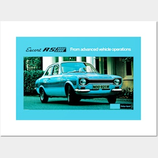 1973 FORD ESCORT - brochure Posters and Art